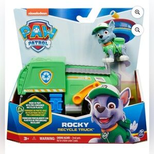 NEW PAW Patrol, Rocky’s Recycle Truck with Figure